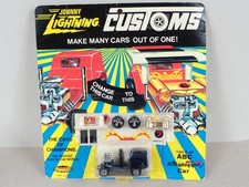 Vintage Tiopper Johnny Lightning Customs Big Rig Truck Dark Blue Sealed Mip