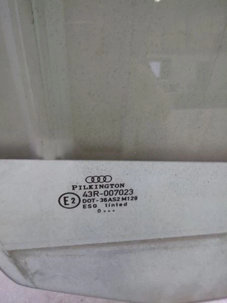AUDI S4 2001-2006 PASAJERO VENTANA DERECHA CRISTAL DELANTERO OEM USADO PROBADO Foto 2 de 4