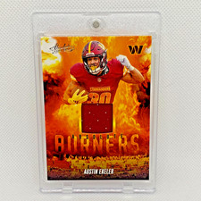 Austin Ekeler 2025 Absolute Football Burners Patch Insert ABU-AEK Commanders