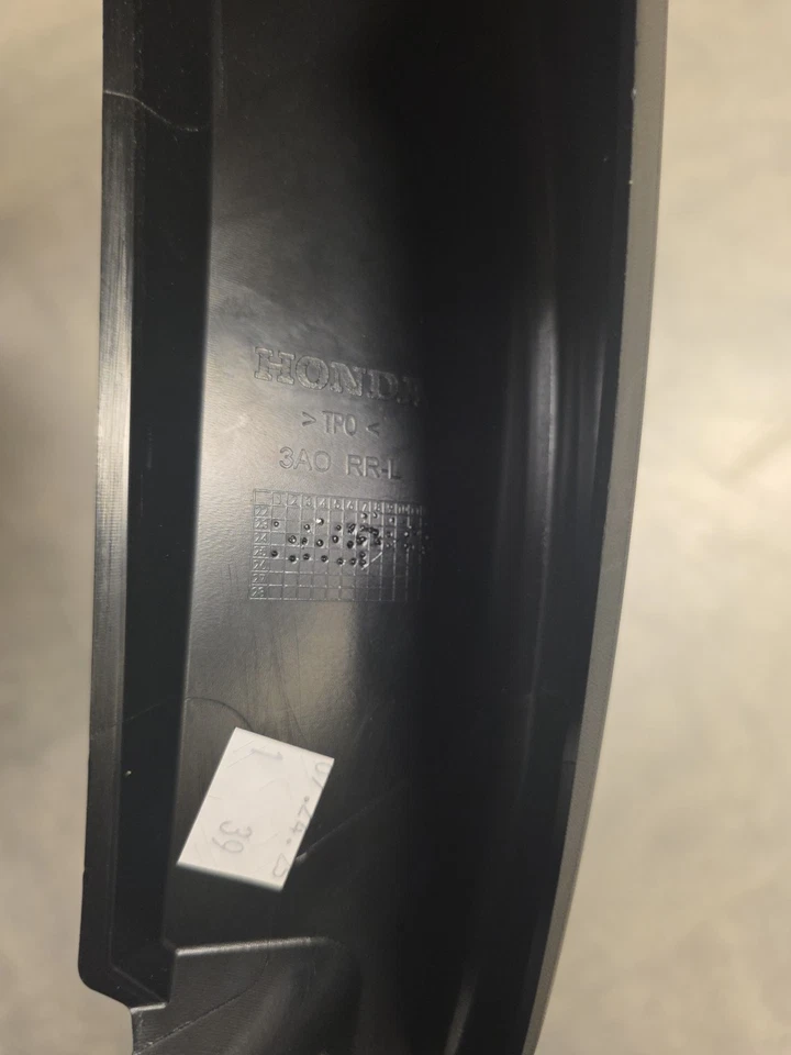 Honda CR-V 2023-2025 Rear Left Splash Guard - Image 3 of 3