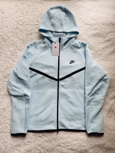 Nike Men Glacier Blue Tech Fleece Full Set • BRAND NEW w/ TAGS 🔥 Size Medium - Picture 7 of 9