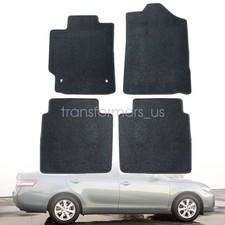 For 2007 2008 2009 2010 2011 Toyota Camry Front Rear Floor Mats Carpet Black