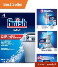 4 kg Special Dishwasher Salt for Enhanced Limescale Protection and Dish Cleaning 4.00 per kilo