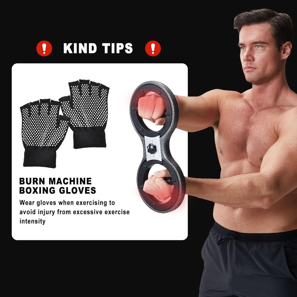 Burn Machine Plus – Upgraded 360° Rotating Shoulder Machine, Arm