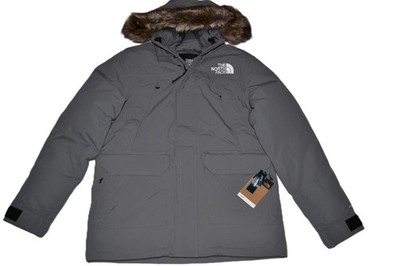AUTHENTIC THE NORTH FACE MENS MCMURDO PARKA SMOKED PEARL GREY ALL
