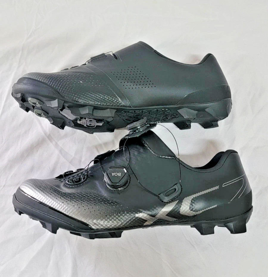 Shimano WIDE XC7 SH-XC702 Mens Mountain Bike Shoes SIZE EU 45 US 10.5 WIDE Black