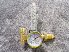 RX Weld Argon/Co2 Regulator, Mig Tig Flow Meter Gas Regulator Gauge Welding Weld