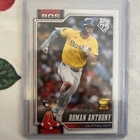 Roman Anthony RC 2026 Topps Series 1 Gold Cup Image Variation Companion Card SP
