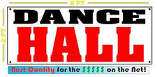 DANCE HALL All Weather Banner Sign High Quality Wedding Reception Quinceanera