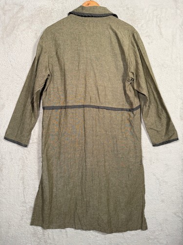 Vintage Made In USA Bodil Maxi Dress Women’s Size L / XL Green - Picture 2 of 5