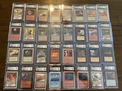 Magic The Gathering Lot 32 Graded 100s Ungraded (note In Description)