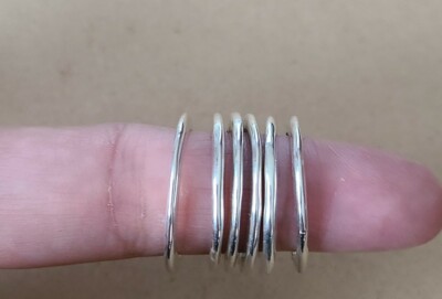 Uno de 50 Ring • PRISONER • Silver • Size 9 ▪︎ Made In
