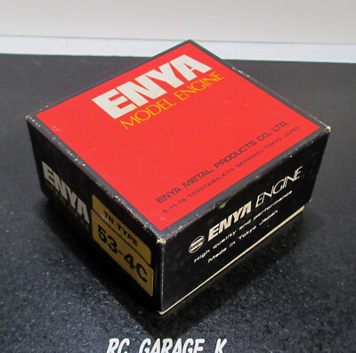 Enya 53-4C 8.69cc 4-stroke used glow engine for model aircraft f/s  