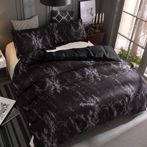 3 Piece Bedding Set Pillowcase Quilt Cover Soft Double/Full/Queen/King Size Home - Picture 18 of 26