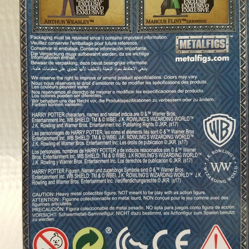 Harry Potter Nano Metalfigs Die-Cast Metal 5 Pack Dumbledore Malfoy McGonagall - Picture 7 of 9
