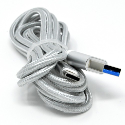 USB-C Type-C Nylon Braided Rope Data Sync Charger Charging Cable Cord LOT - Picture 9 of 53