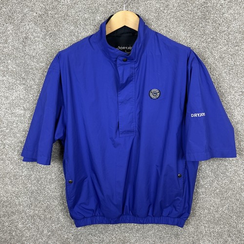 Pull homme Dryjoys by Footjoy 1/4 fermeture éclair golf pluie vent