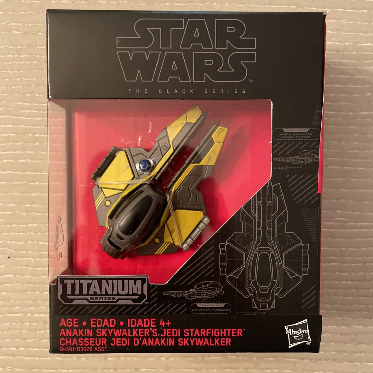 Titanium Series Star Wars スターウォーズ Star Wars The Black Series (Titanium) Anakin Skywalker's