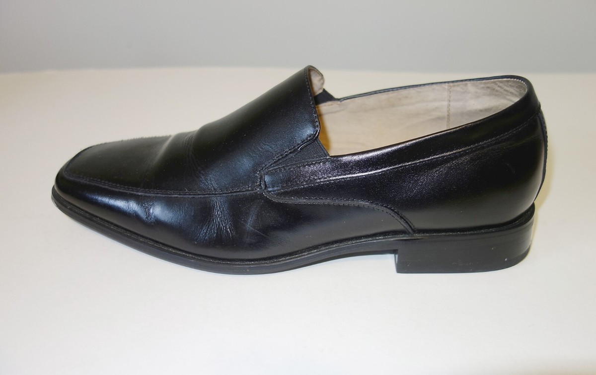 Stacy Adams Men\'s Jonah - Black Stacy Adams Jonah Mens Black Leather Loafers Shoe Sz 9M Moc  main image 4