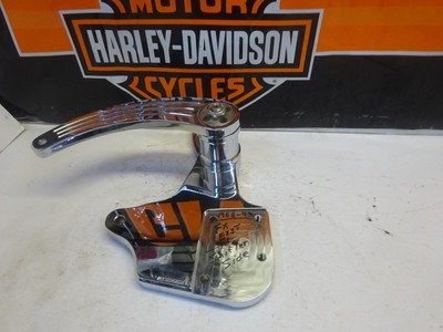 Harley BT's & Chopper's Rpl NOS Billet ACCUTRONIX CHROME SHIFTER PLATE ASSBEMBLY
