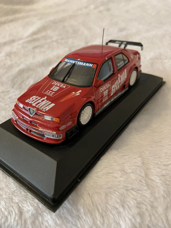 1:43 diecast Minichamps Alfa Romeo #18, 1994 Class 2 Italy, S. Modena. (204) - Image 3 of 4