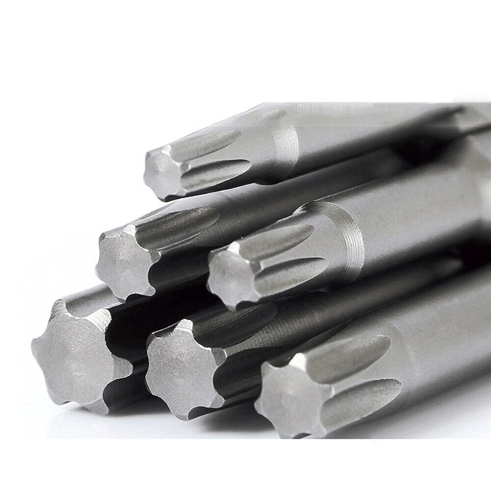 Magnetic Torx Screwdriver Bits 1/4" Hex Driver T5,6,7,8,9,10,15,20,25,27,30,40 - Image 4 of 4