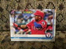 2019 Topps...Series 1...Willie Calhoun #113...Future Stars...Texas Rangers