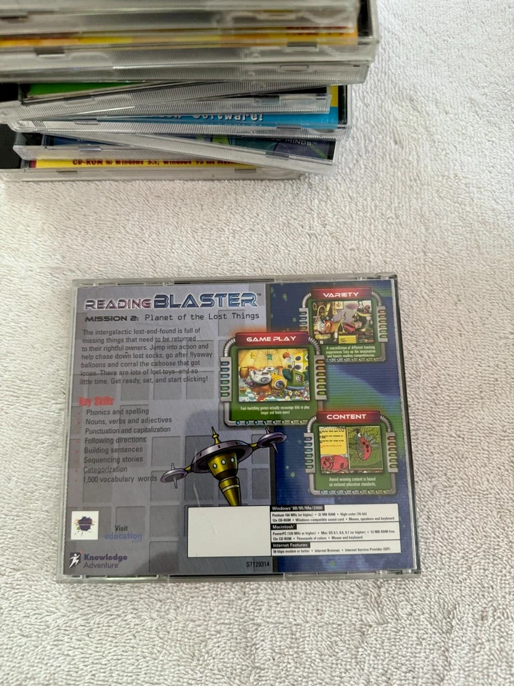 Reading Blaster | Mission 2 Planet of the Lost Things | Ages 6-7 | Skill Builder - Image 2 of 2