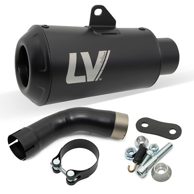 Endschalldämpfer LeoVince SLIP-ON SBK LV-10 FULL BLACK für Kawasaki Z900 BJ 2025