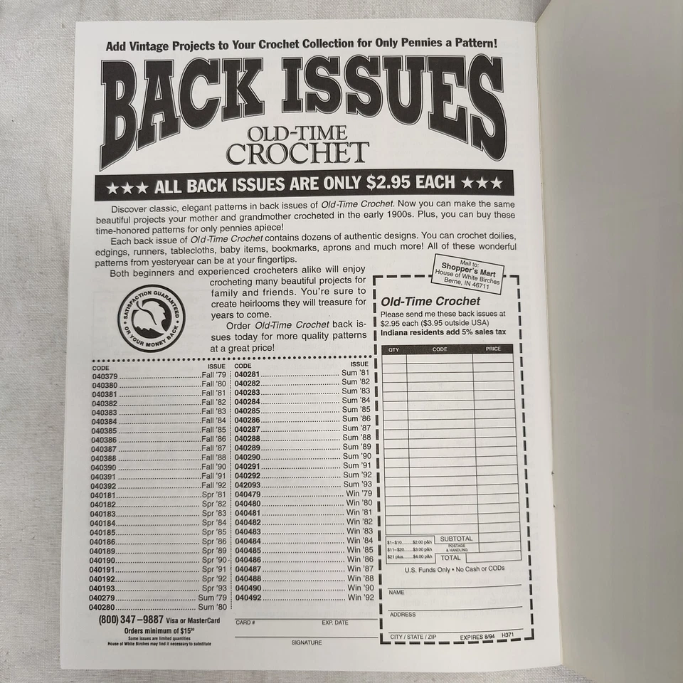 Rare 1980s Vtg Pineapple Sensations 7 Doily Centerpiece Crochet Patterns - Image 4 of 4