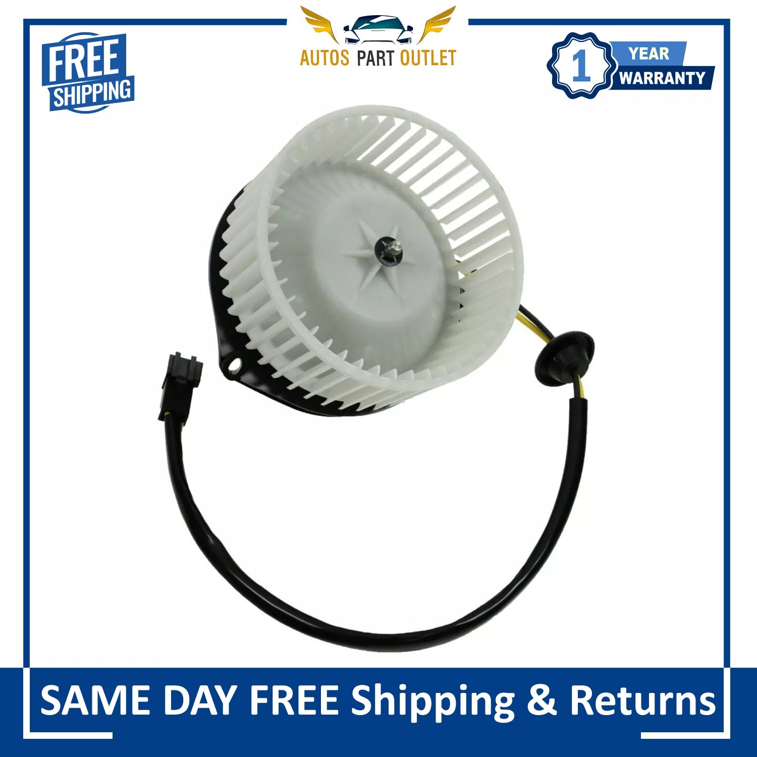 A/C Heater Blower Motor w/ Fan Cage For 1991-2000 Dodge Dakota Durango Chrysler