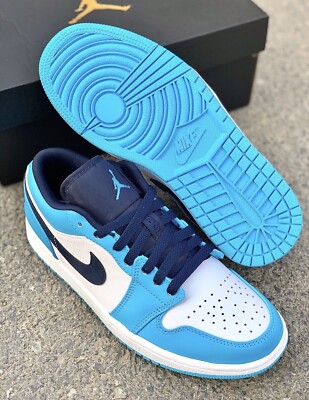 AIR JORDAN 1 LOW UNIVERSITYBLUE 25.5cm以上 Amazon.com | Jordan Womens Air 1 Low UNC Ao9944 441 Size