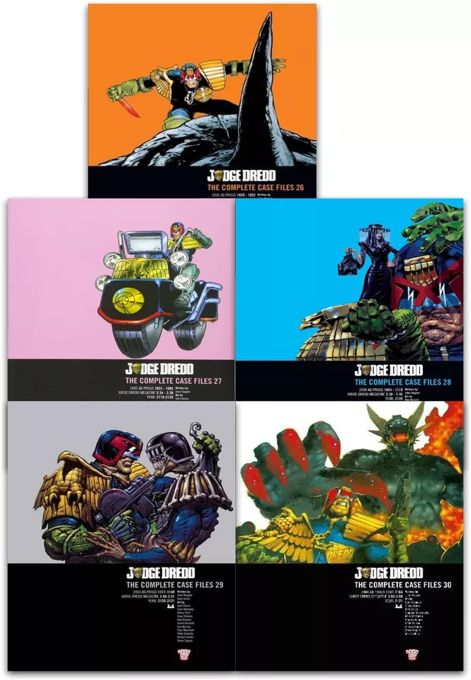 Judge Dredd: Complete Case Files Volume 26-30 Collection 5 Books Set (Series 6) - Image 2 of 2