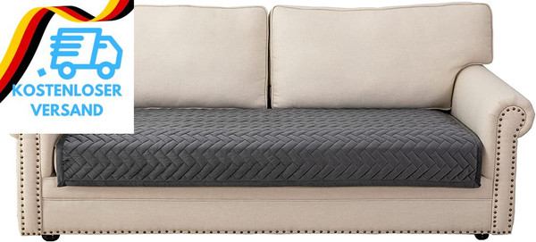 Eismodra Sofa ÜBerzug,Sofabezug 3 Sitzer,Anti-Rutsch-Couch FüR L Form Sofaschone-image