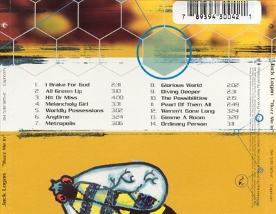 JACK LOGAN (ROCK) - BUZZ ME IN NEW CD