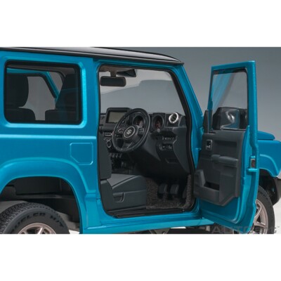 AUTOart 78502 SUZUKI JIMNY JB64 1/18 MODEL CAR BRISK BLUE METALLIC