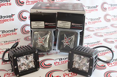 RIGID INDUSTRIES D-SERIES PRO FLOOD LED LIGHT SET 202113 w/ FREE BLACK COVERS