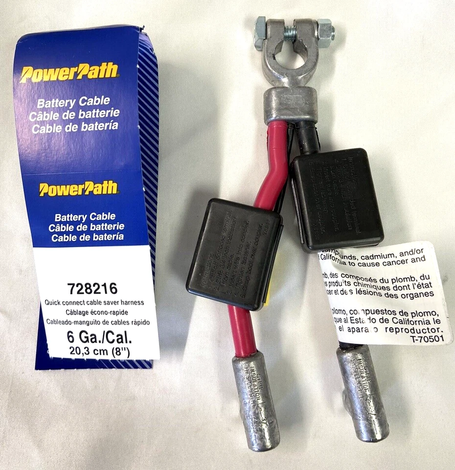 PowerPath Battery Cable 728216 - Image 2 of 2