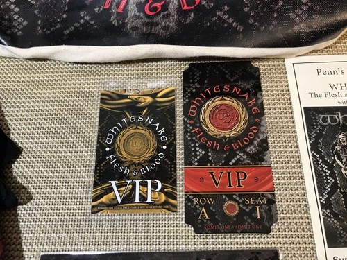 Programa WHITESNAKE The Flesh & Blood World Tour 2019 y más - Imagen 4 de 10