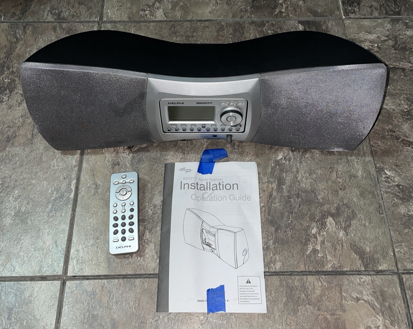 Delphi Sirius XM SA10001 Satellite Radio Skyfi 2 Boombox Receiver W