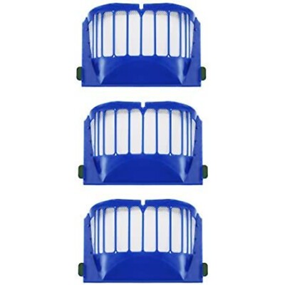 Masterpart 3 Pk Vacuum Cleaner Hepa Filter For iRobot Roomba 500, 600 Series