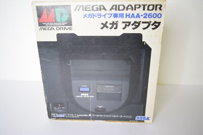 Sega Mega Drive MEGA ADAPTOR HAA-2600 with box Used tested import 