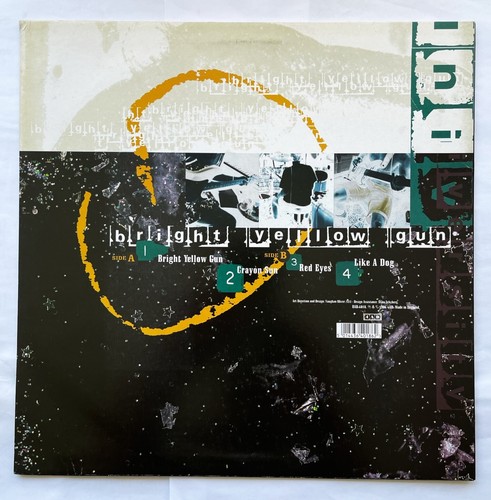 THROWING MUSES Bright Yellow Gun 12” vinyl EP UK 1994 4AD Records BAD 4018 - Picture 2 of 4