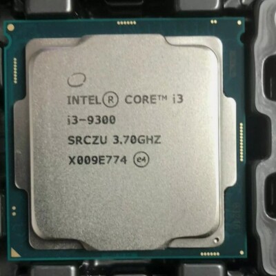 9Th Gen Intel Core i3-9300 LGA1151 CPU Processor 3.7GHz Quad-Core 62W Desktop