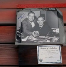 Emile Percival Francis HOF SIGNED 8X10 PHOTO 📸 The Cat VINTAGE CERTIFIED NYR