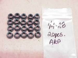 20 ARP 12 Point Nuts Self Locking 1/4-28 Cadmium/Chromate 5/16" Wrench or Socket