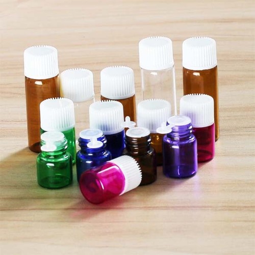 1~5ml Vial Crafts Perfume Wedding Essential Oils glass bottles Empty bottles - Picture 2 of 8