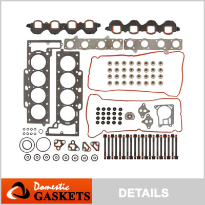 Fits 95-99 Cadillac DeVille Eldorado Seville 4.6L DOHC Head Gasket Set Bolts