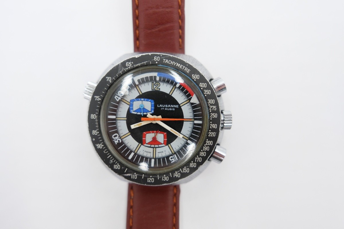 Lausanne Regatta Vintage 1970er Yacht Master Chronograph Ø 49mm
