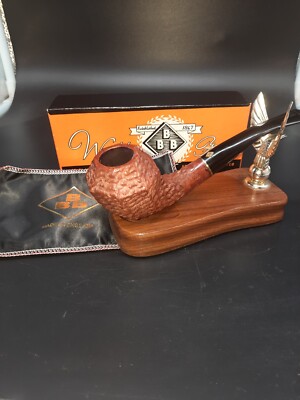 Vtg BBB Bolder Grain 10 World Famous Tobacco Pipe Octagon Bowl Beautiful!
